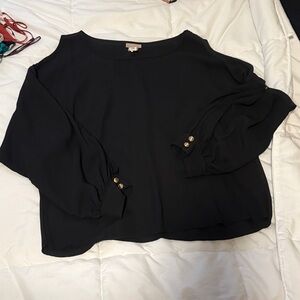 Fashion Magazine Black Top